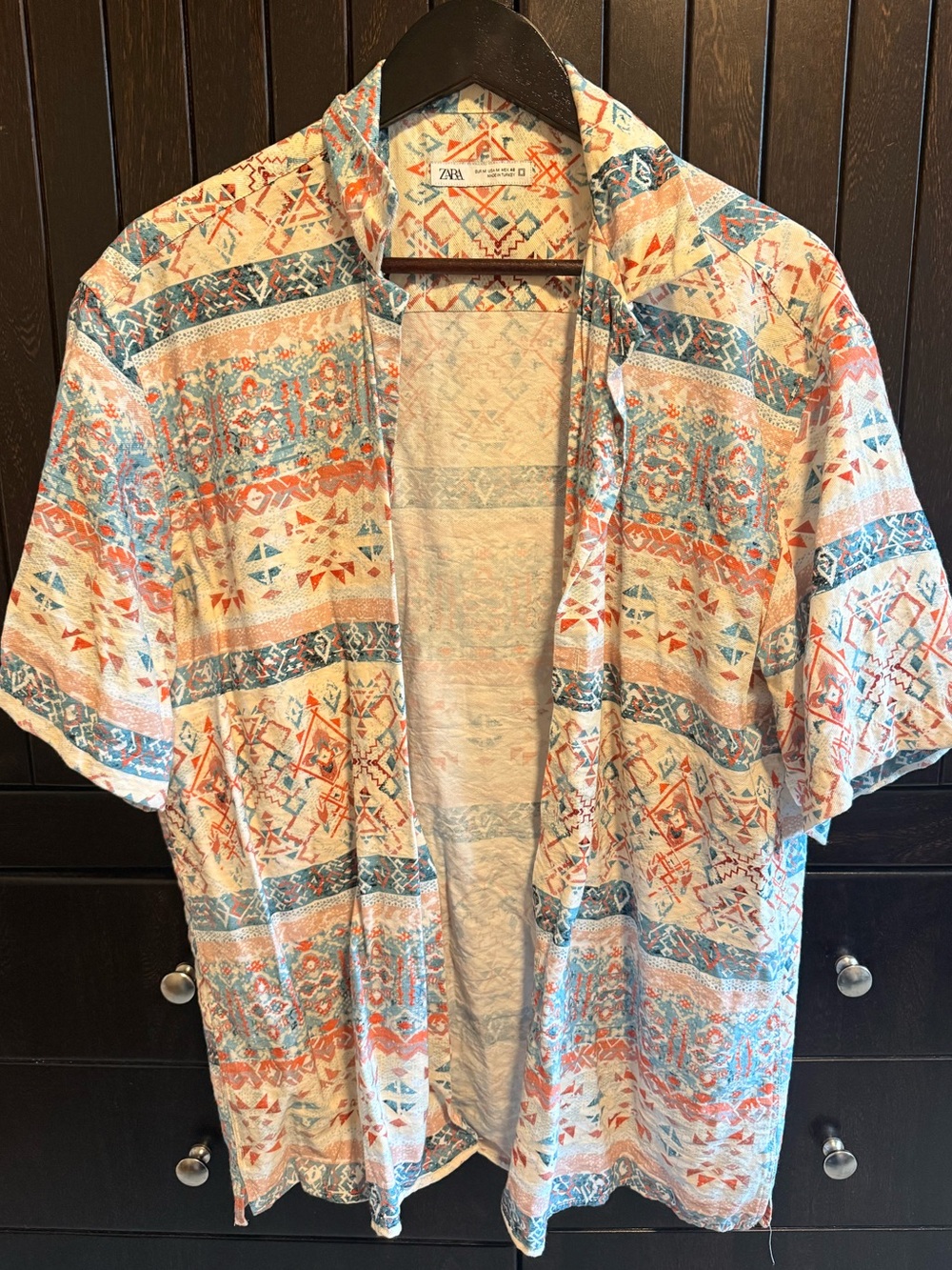 Men’s - Medium Zara Short Sleeve Button Up